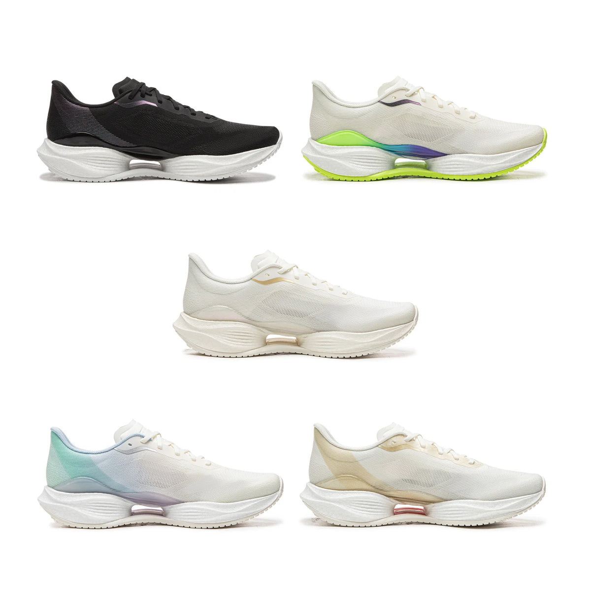 Li-Ning Women's SUPER LIGHT 23 Light Running Shoes BOOM FIBER Breathable Durable Stable LiNing Daily Jogging Sneakers ARBW018