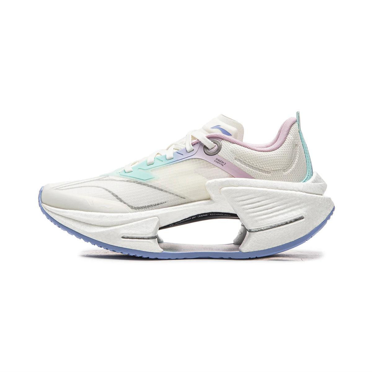 Li-Ning Women's SHADOW 3 ESSENTIAL Running Shoes JIANG Cushioned Rebound Wear-resistant LiNing Daily Jogging Sneakers ARRW004