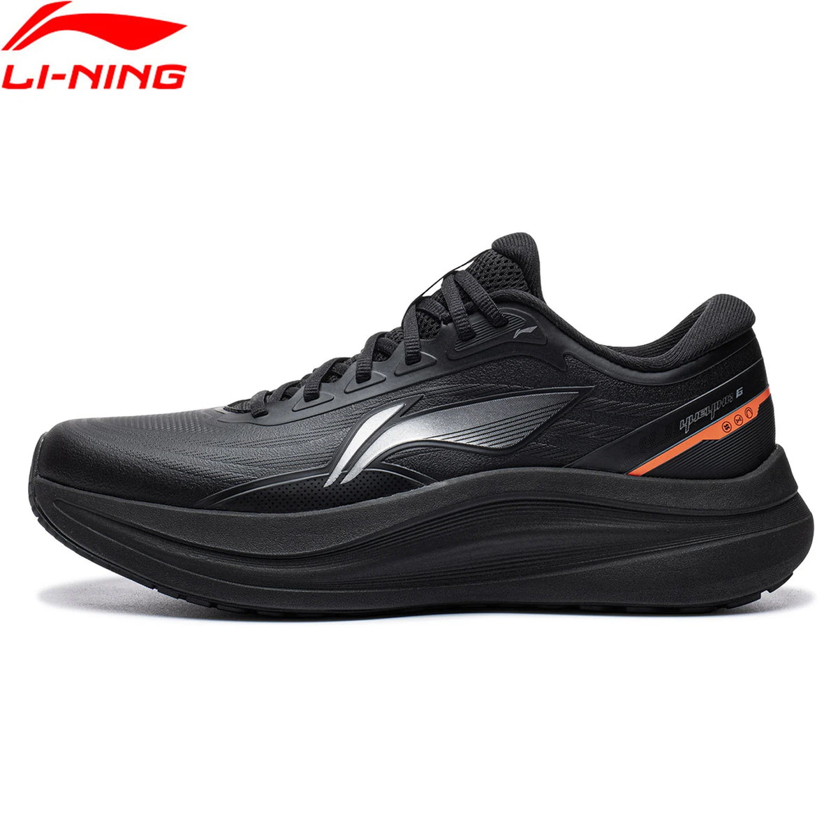 Li-Ning Men's YUEYING 6 Optimized Cushion Running Shoes with Wide Toe Box TEMPO BOUNSE Stable Support LiNing Sneakers ARHW017