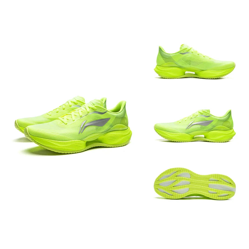 Li-Ning Men's SUPER LIGHT 23 Light Running Shoes BOOM Breathable Durable Stable Comfort LiNing Daily Jogging Sneakers ARBW017