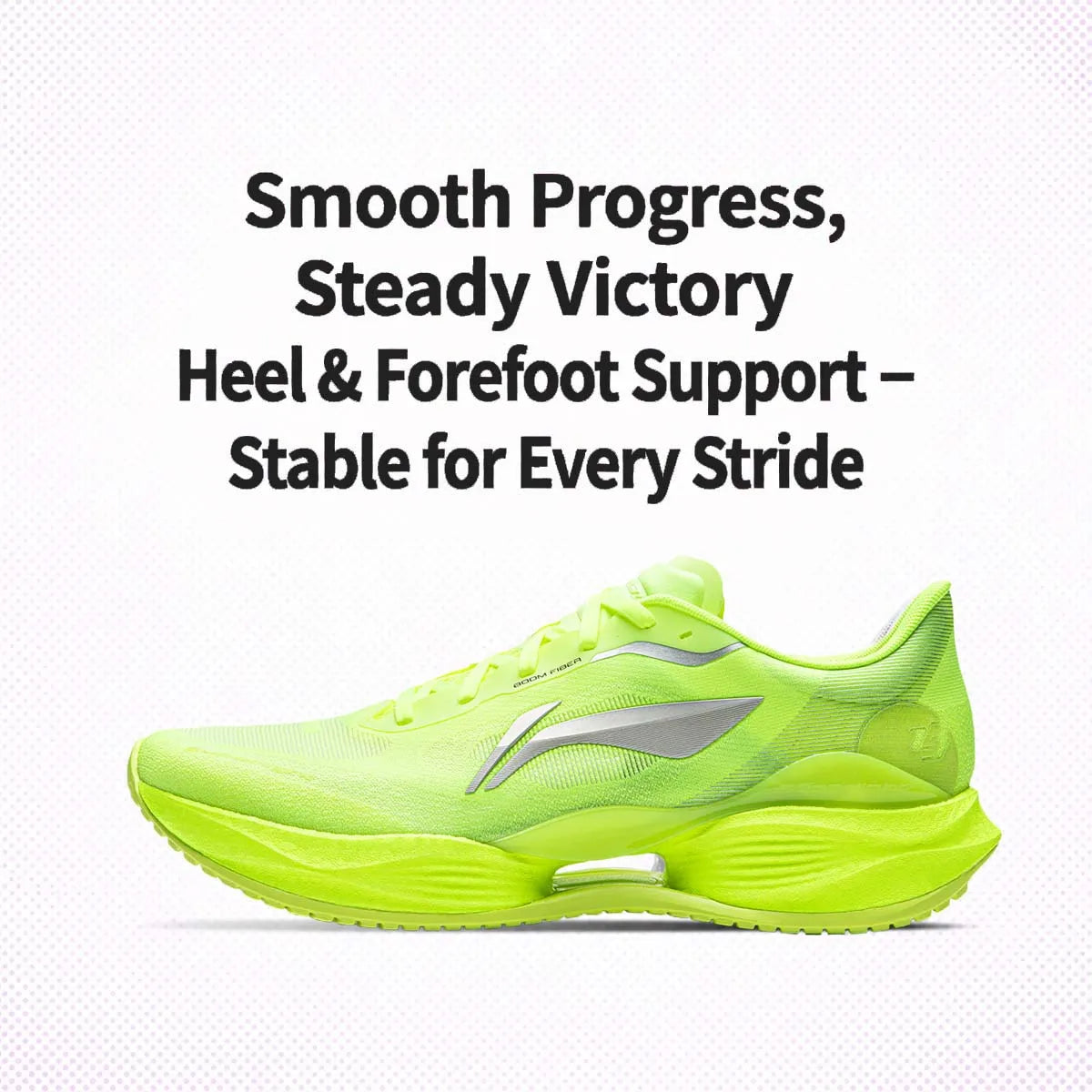Li-Ning Men's SUPER LIGHT 23 Light Running Shoes BOOM Breathable Durable Stable Comfort LiNing Daily Jogging Sneakers ARBW017