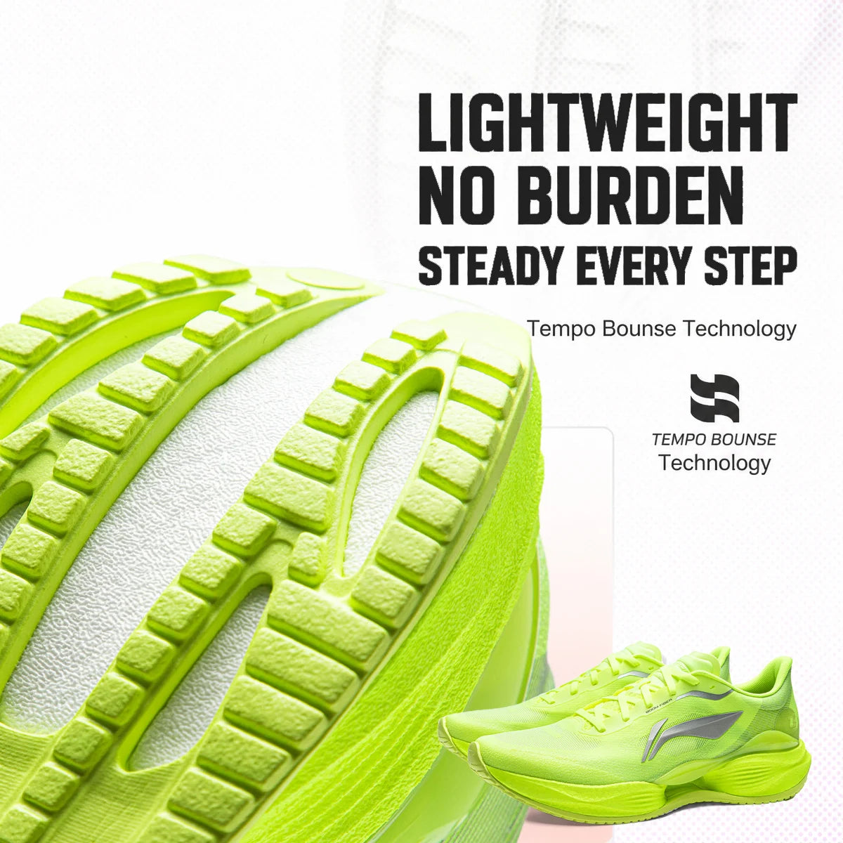 Li-Ning Men's SUPER LIGHT 23 Light Running Shoes BOOM Breathable Durable Stable Comfort LiNing Daily Jogging Sneakers ARBW017