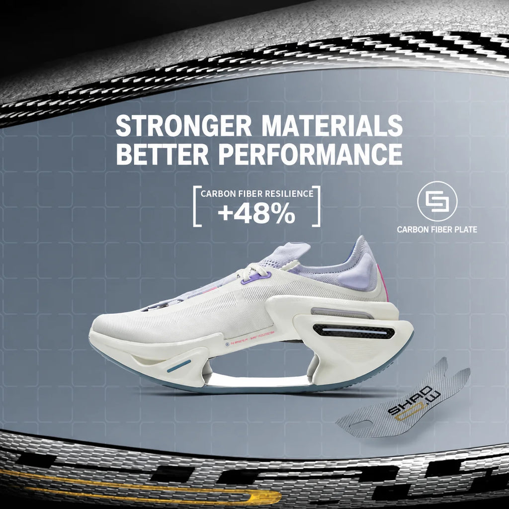 Li-Ning Unisex SHADOW 3 Running Shoes BOOM JIANG Cushion Comfort Sports Shoes LiNing Wearable Anti-Slippery Sneakers ARRV001
