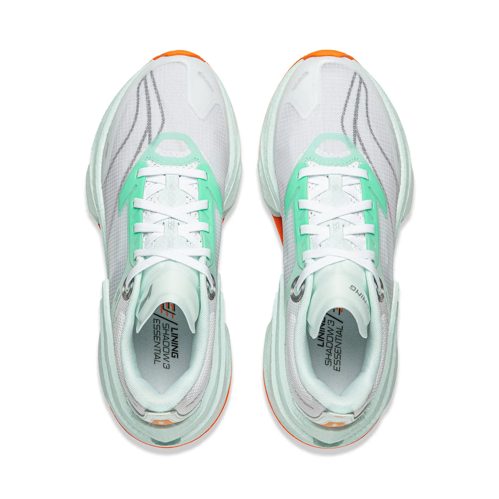 Li-Ning Women's SHADOW 3 ESSENTIAL Running Shoes JIANG Cushioned Rebound Wear-resistant LiNing Daily Jogging Sneakers ARRW004