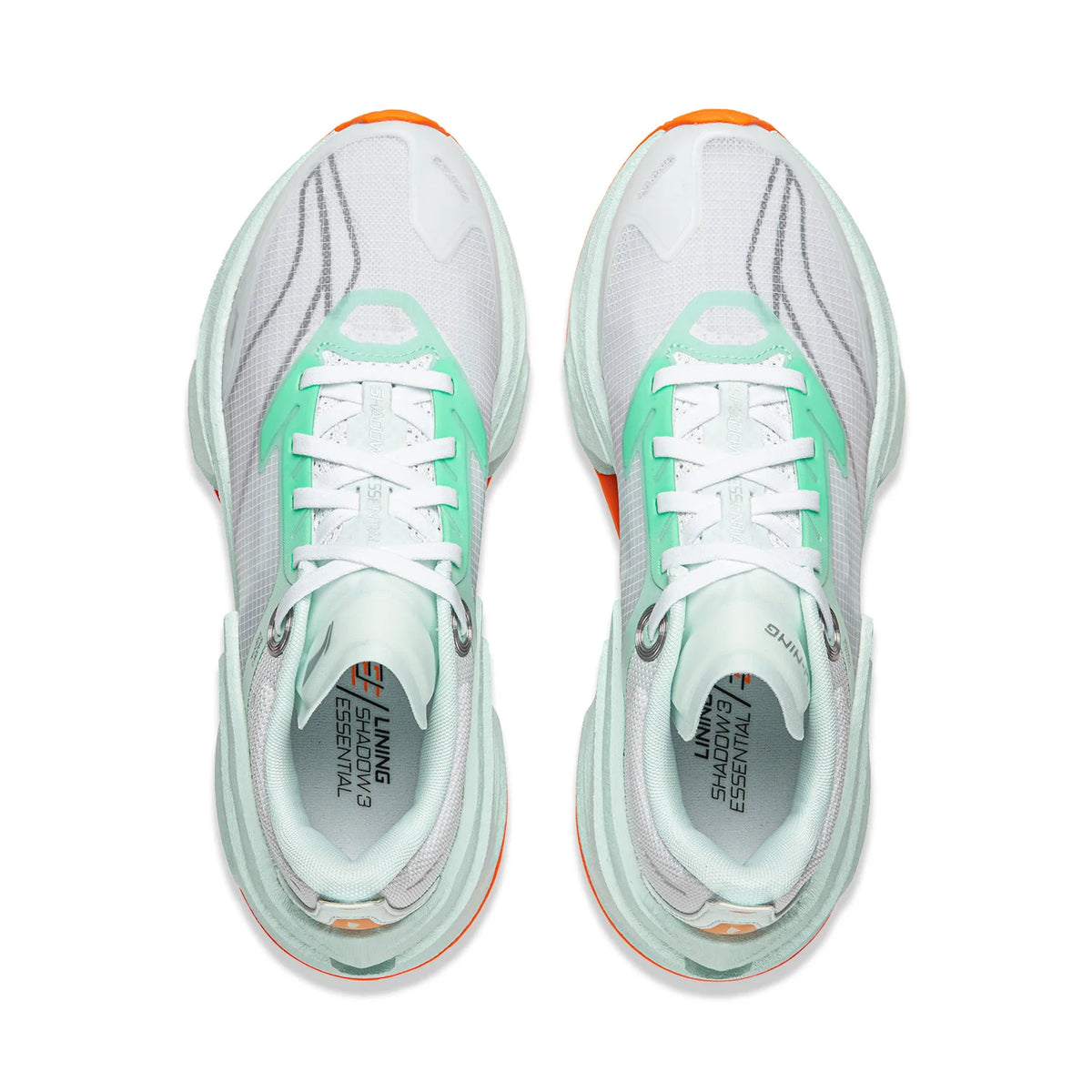 Li-Ning Women's SHADOW 3 ESSENTIAL Running Shoes JIANG Cushioned Rebound Wear-resistant LiNing Daily Jogging Sneakers ARRW004