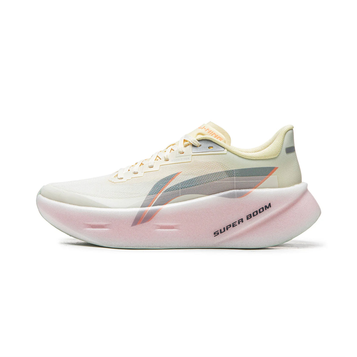 Li-Ning Women's CHAOYING PRO Cushion Running Shoes SUPER BOOM Lightweight Breathable LiNing Daily Sports Shoes ARBW004