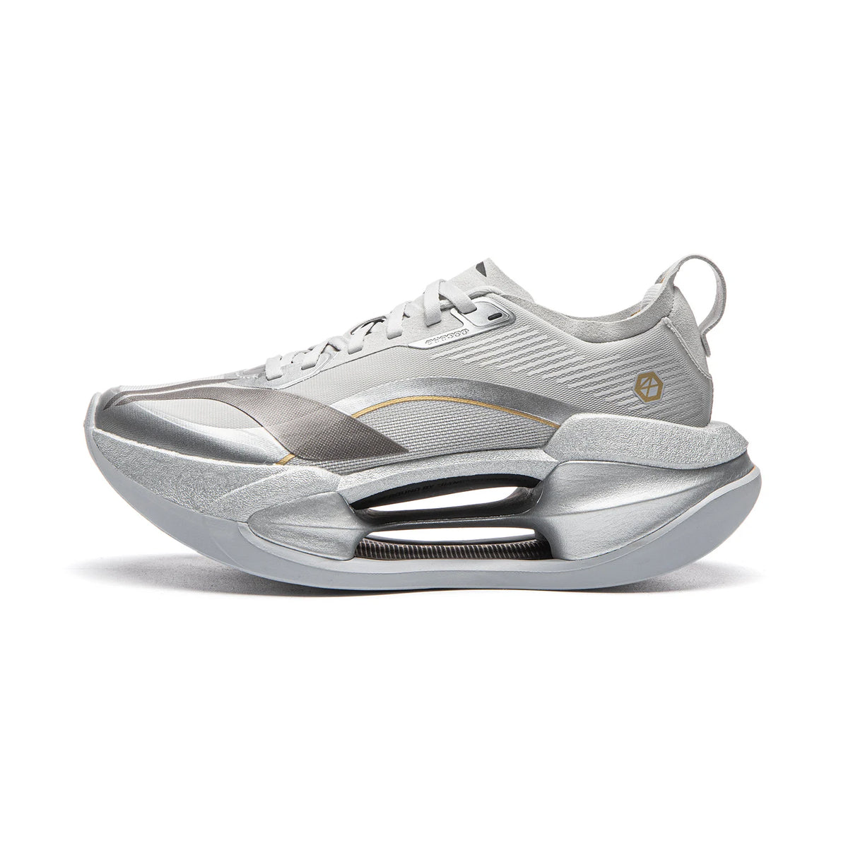 Li-Ning Women's SHADOW 4 ESSENTIAL Running Shoes SUPER BOOM Rebound-Speed LiNing Sports Shoes Daily Jogging Sneakers ARRW008