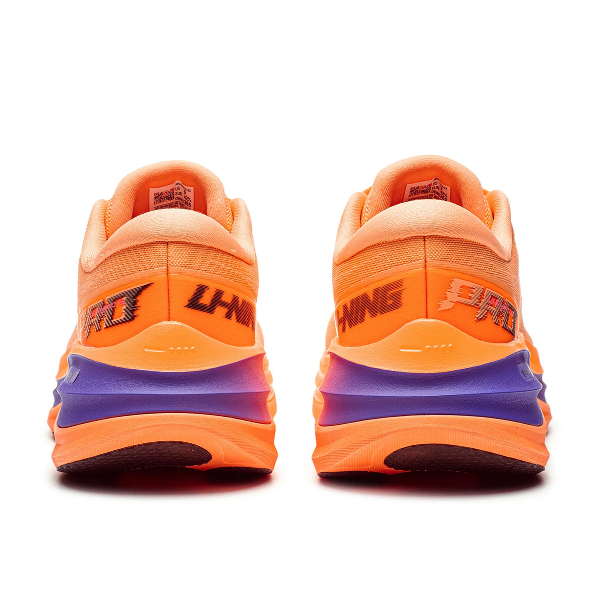 Li-Ning Men's YUEYING 6 PRO Optimized Cushion Running Shoes with Wide Toe Box SUPER BOOM Reflective LiNing Light Sneaker ARHW015