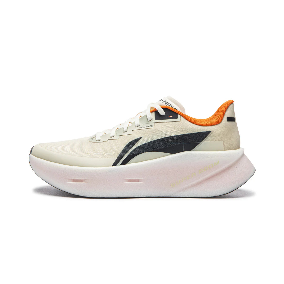 Li-Ning Men's CHAOYING PRO Cushion Running Shoes BOOM FIBER Breathable Lightweight Rebound LiNing Daily Sports Shoes ARBW003