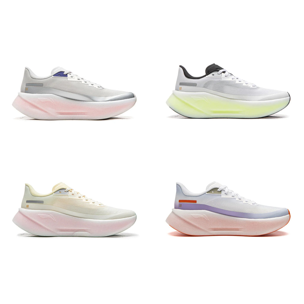 Li-Ning Women's CHAOYING PRO Cushion Running Shoes SUPER BOOM Lightweight Breathable LiNing Daily Sports Shoes ARBW004