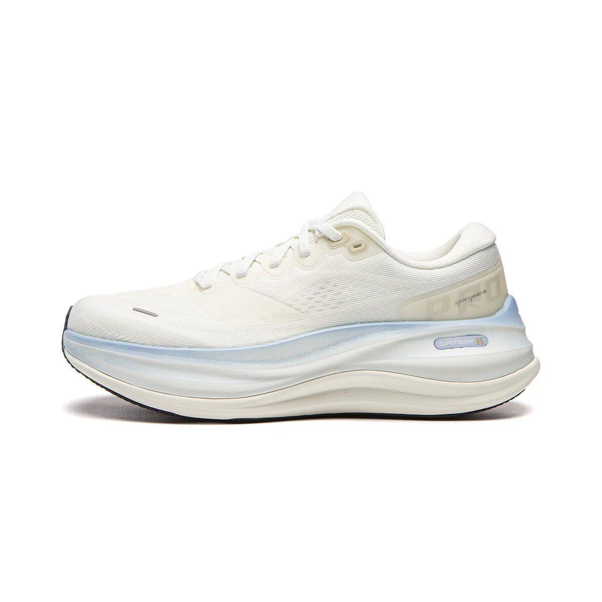 Li-Ning Women's YUEYING 6 PRO Optimized Cushion Running Shoes with Wide Toe Box SUPER BOOM Reflective LiNing Sneaker ARHW016