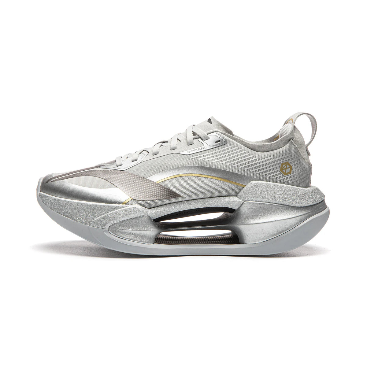 Li-Ning Men's SHADOW 4 ESSENTIAL Running Shoes SUPER BOOM Rebound-Speed LiNing Sports Shoes Daily Jogging Sneakers ARRW007