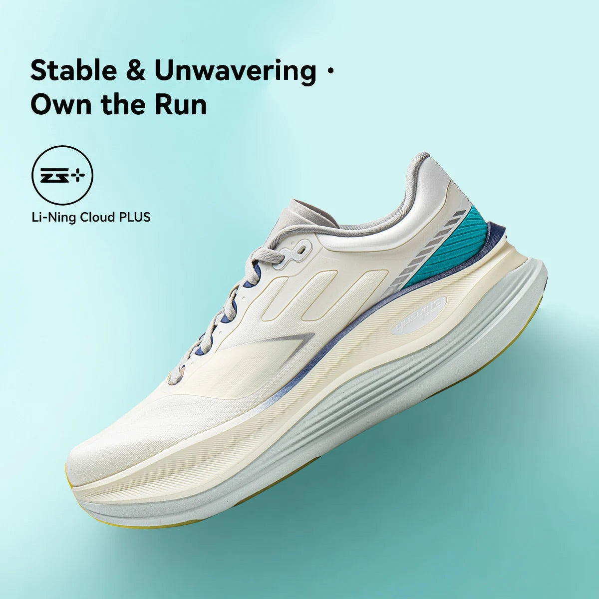 LiNing Men's YUEYING 5 PRO Optimized Cushion Running Shoes with Wide Toe Box SUPER BOOM LiNing Sneakers ARHV013 ARHW001