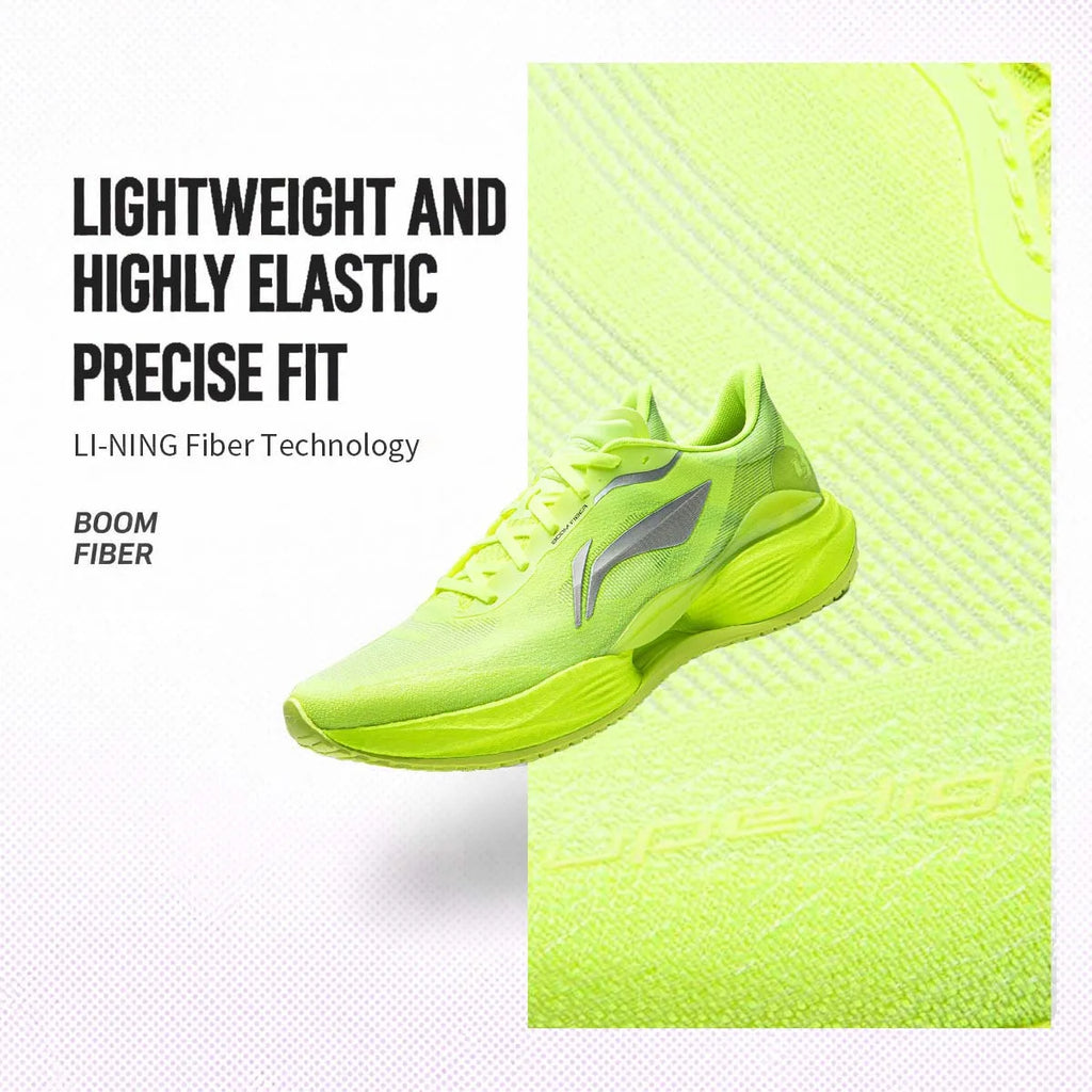 Li-Ning Men's SUPER LIGHT 23 Light Running Shoes BOOM Breathable Durable Stable Comfort LiNing Daily Jogging Sneakers ARBW017