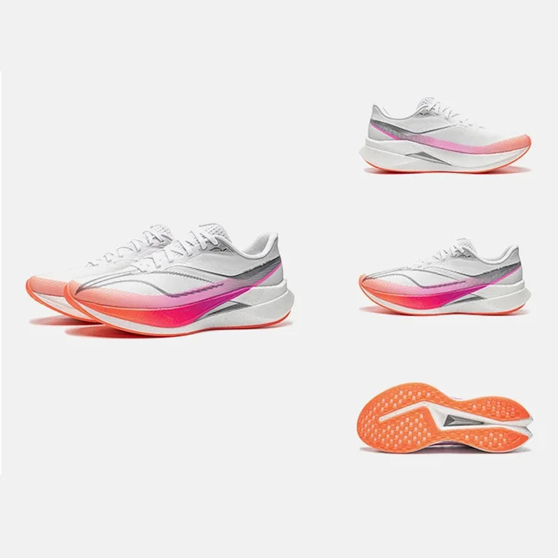 Li-Ning Men's RED HARE 9 PRO Racing Running Shoes LN DWR Water Repellent Lightweight High Rebound LiNing Training Shoes ARPW021