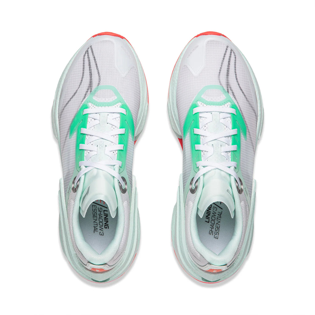 Li-Ning Men's SHADOW 3 ESSENTIAL Running Shoes JIANG Cushioned Rebound Wear-resistant LiNing Daily Jogging Sneakers ARRW003