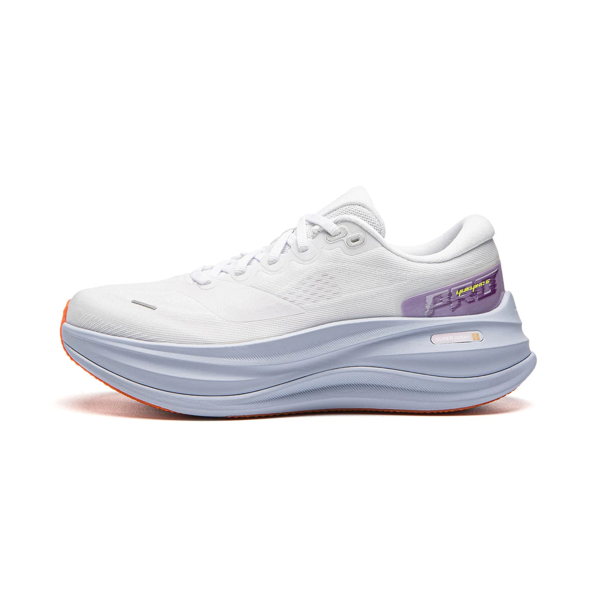 Li-Ning Women's YUEYING 6 PRO Optimized Cushion Running Shoes with Wide Toe Box SUPER BOOM Reflective LiNing Sneaker ARHW016