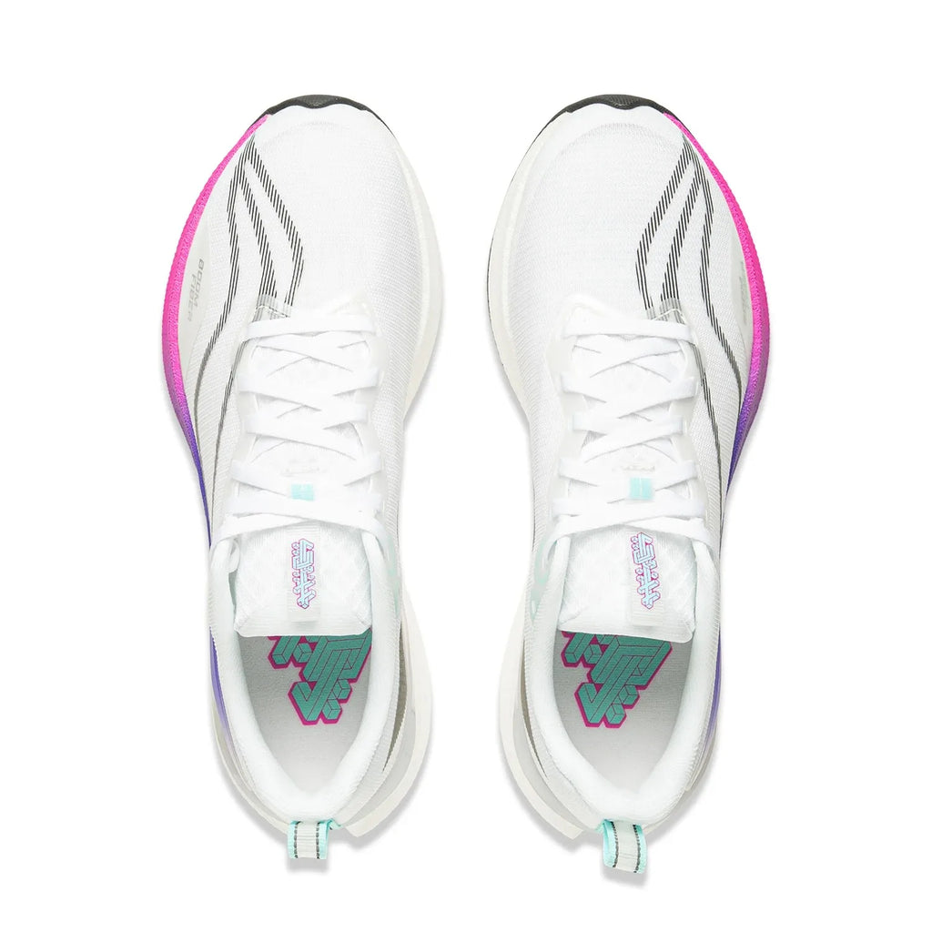 Li-Ning Women's RED HARE 8 PRO Racing Running Shoes BOOM Cushion LN DWR Water Repellent LiNing Training Sneaker ARPV016