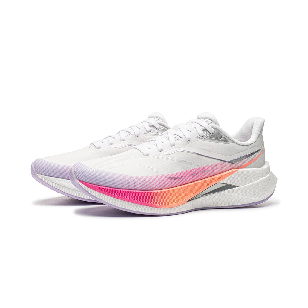 Li-Ning Women's RED HARE 9 PRO Racing Running Shoes LN DWR Water Repellent BOOM Cushioning Light LiNing Stable Sneakers ARPW024