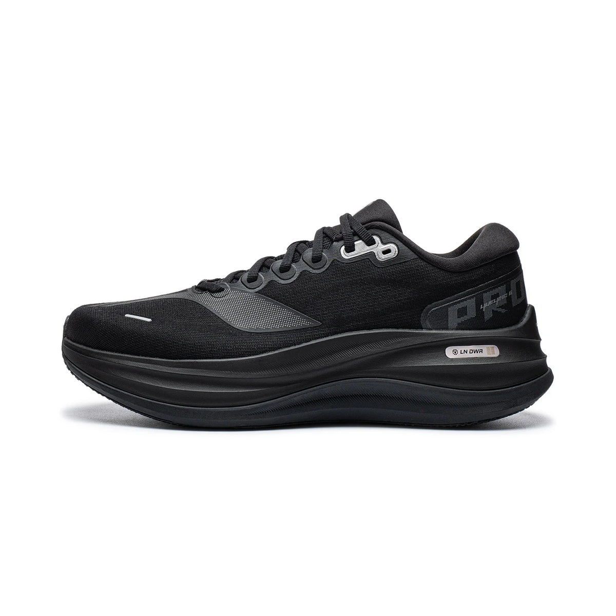 Li-Ning Men's YUEYING 6 PRO Optimized Cushion Running Shoes with Wide Toe Box SUPER BOOM Reflective LiNing Light Sneaker ARHW015