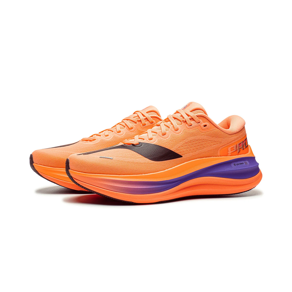 Li-Ning Men's YUEYING 6 PRO Optimized Cushion Running Shoes with Wide Toe Box SUPER BOOM Reflective LiNing Light Sneaker ARHW015