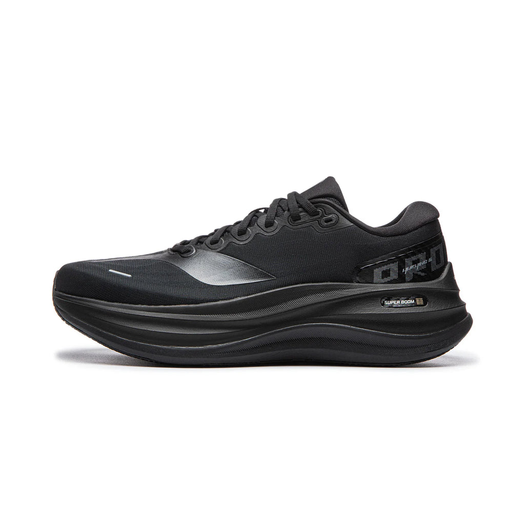 Li-Ning Men's YUEYING 6 PRO Optimized Cushion Running Shoes with Wide Toe Box SUPER BOOM Reflective LiNing Light Sneaker ARHW015