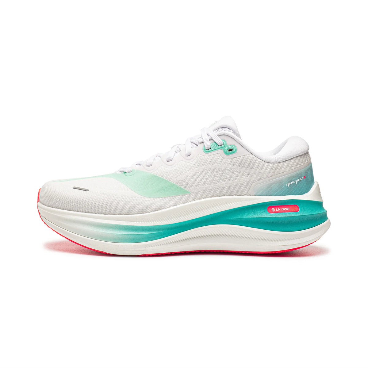Li-Ning Men's YUEYING 6 PRO Optimized Cushion Running Shoes with Wide Toe Box SUPER BOOM Reflective LiNing Light Sneaker ARHW015