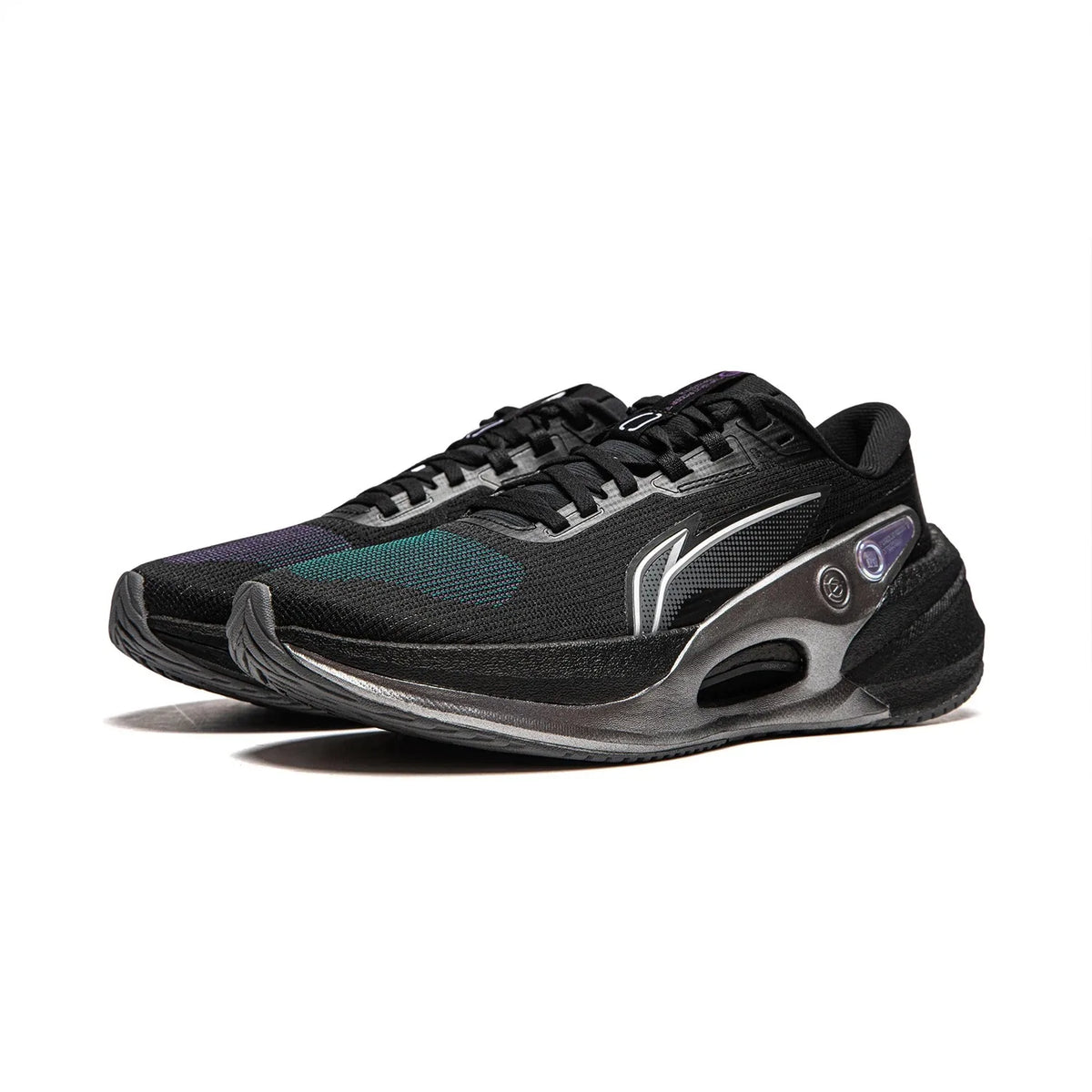 Li-Ning Men's FURIOUS RIDER 7 V2 Stability Running Shoes BOOM FIBER Cushion Stable Support Sport Shoes Wearable Sneakers ARZU003